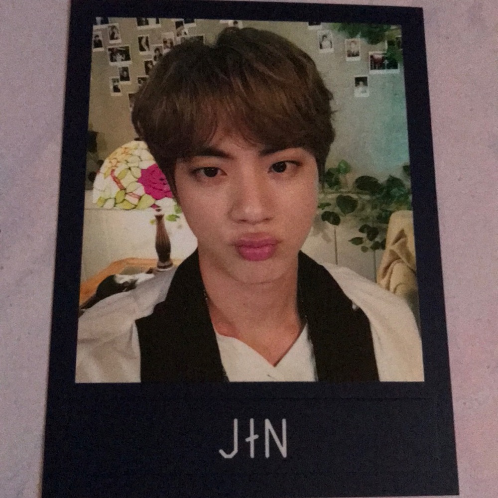 Bts Jin moodlight photocard